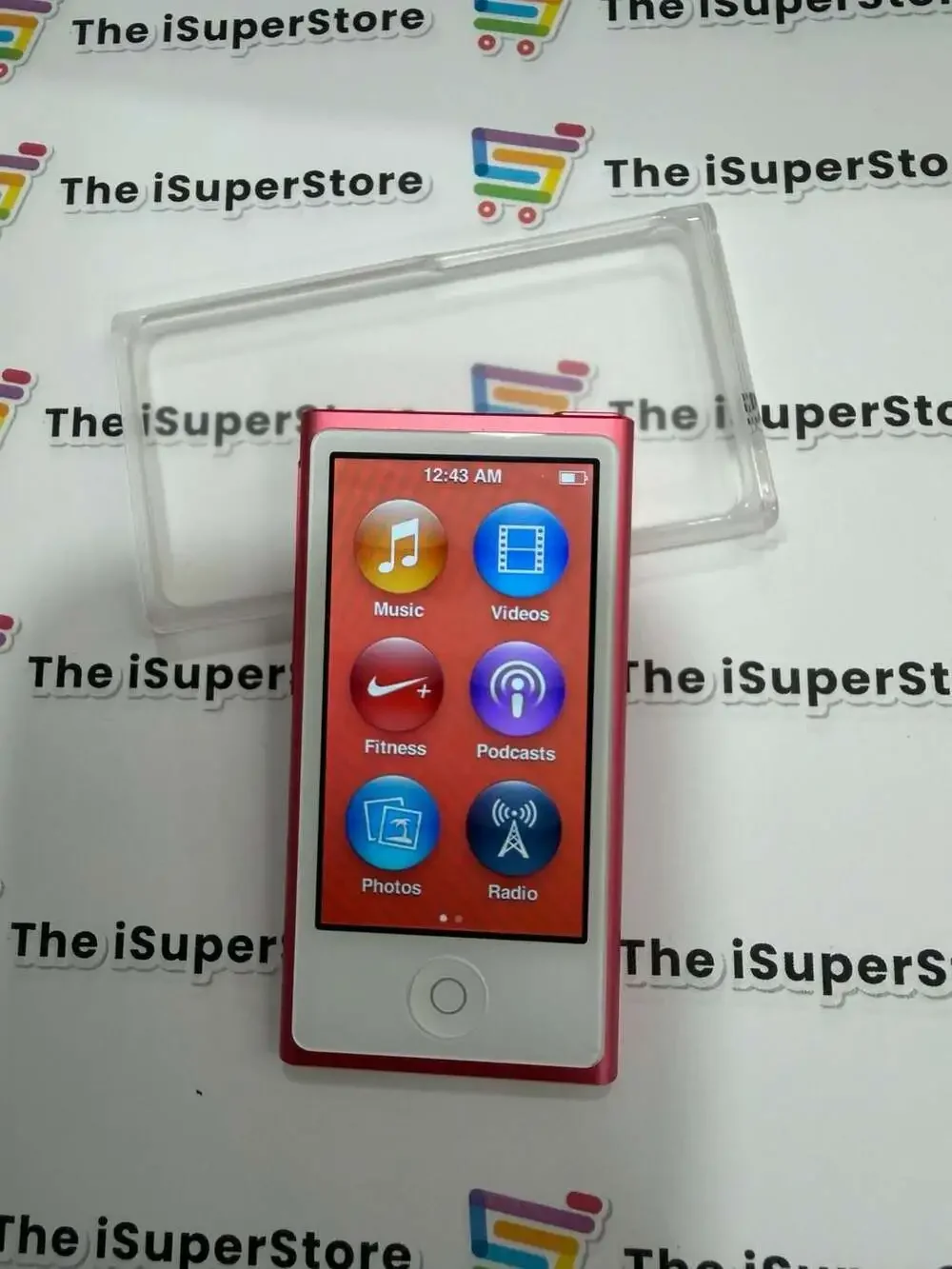 Apple iPod nano 7th Generation 16GB Pink with Wireless Earbuds and Accessories